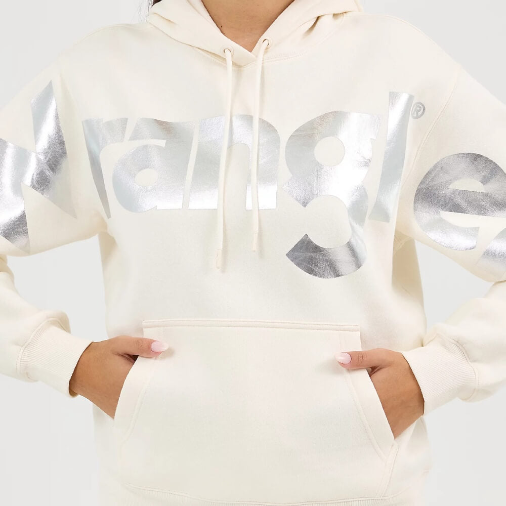 Wrangler Womens Bold Logo Hoodie