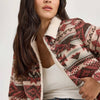 Wrangler Womens Jacquard Barn Jacket
