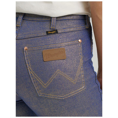 Wrangler Womens Lainey Wilson Glitter Flare Jean - 112373925