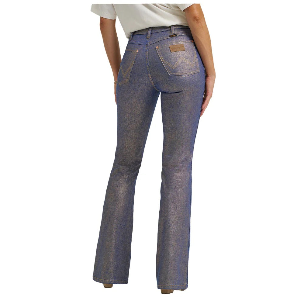 Wrangler Womens Lainey Wilson Glitter Flare Jean - 112373925