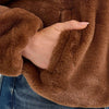 Wrangler Womens Logo Fuzzy Zip Jacket