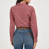 Wrangler Womens Essential Plaid Western Shirt