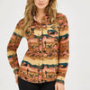 Wrangler Womens Desert Print Western Shirt