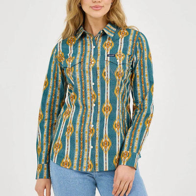 Wrangler Womens Checotah Western Shirt