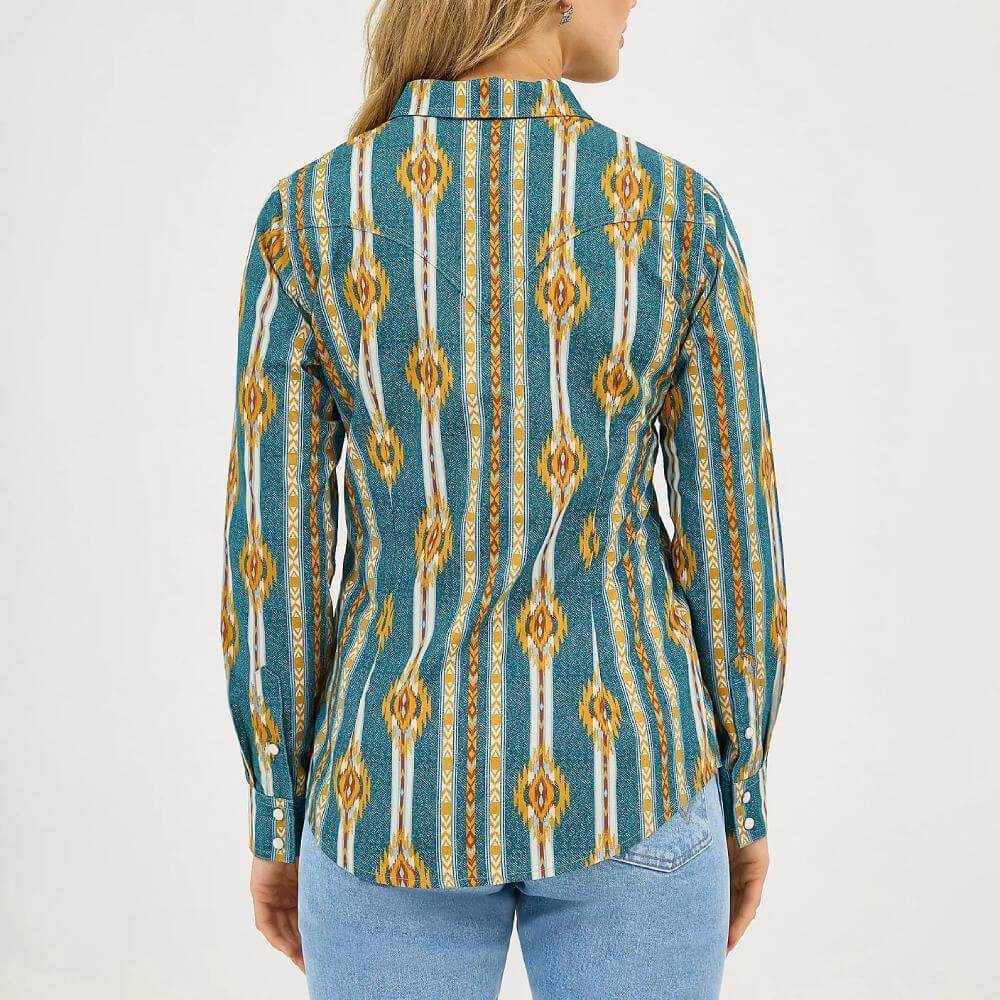 Wrangler Womens Checotah Western Shirt