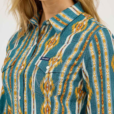 Wrangler Womens Checotah Western Shirt