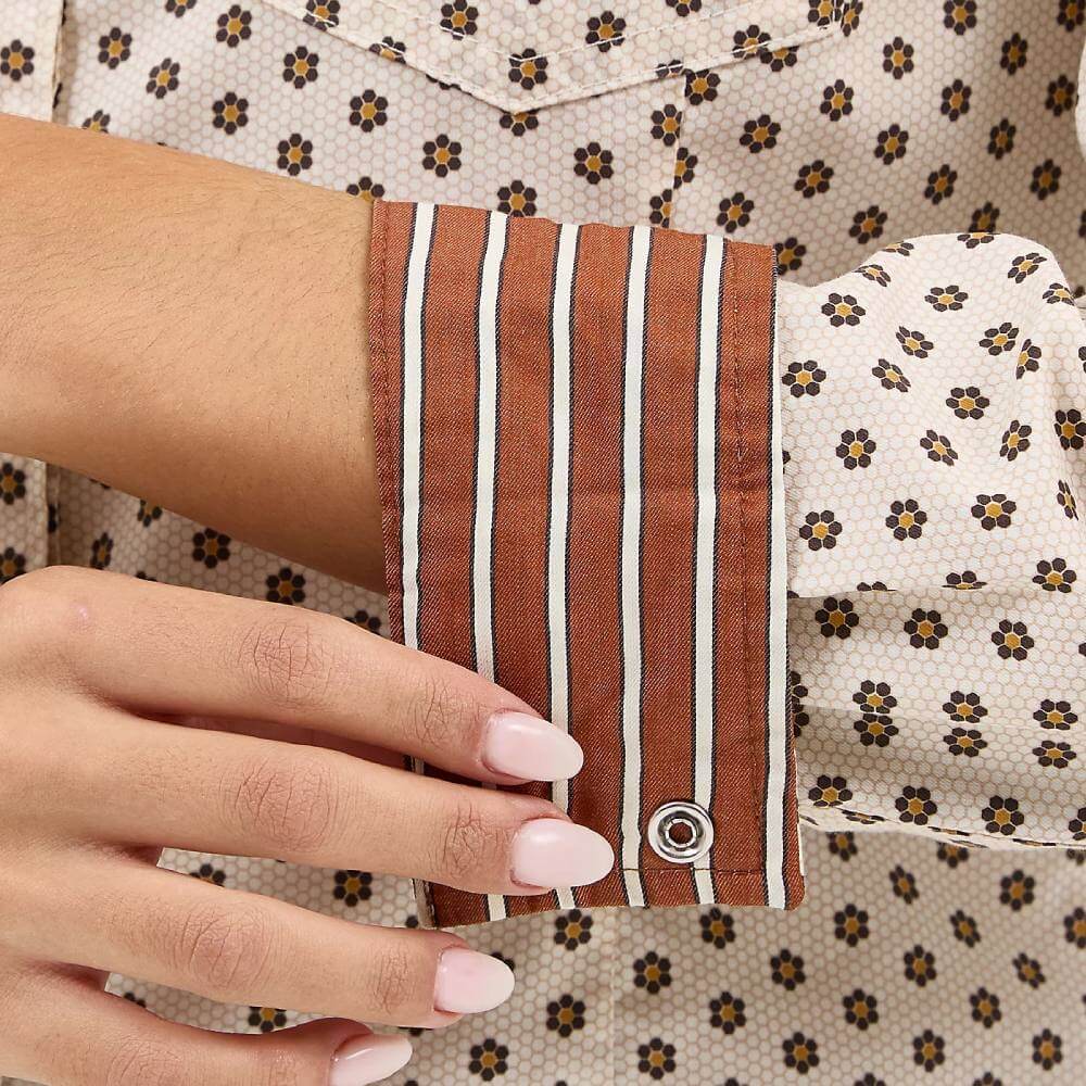 Wrangler Womens All Occasion Western Snap Shirt