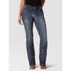 Wrangler Womens Mid Rise Bootcut Jeans In AH Wash - 1009MWZAH