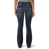 Wrangler Womens Mid Rise Bootcut Jeans In DO Wash