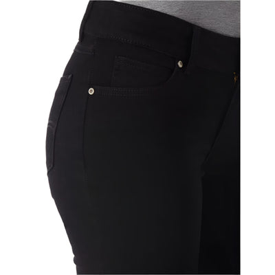 Wrangler Womens Midrise Bootcut Jeans In Black