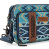 Wrangler Womens Navy Crossbody Aztec Bag