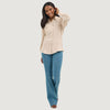Wrangler Womens Poet Sleeve Western Shirt