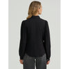 Wrangler Womens Punchy Western Blouse Black - 112385449