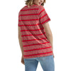 Wrangler Womens Red Print T-Shirt