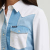 Wrangler Womens Retro Americana Denim Shirt