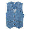 Wrangler Womens Retro Americana Denim Vest