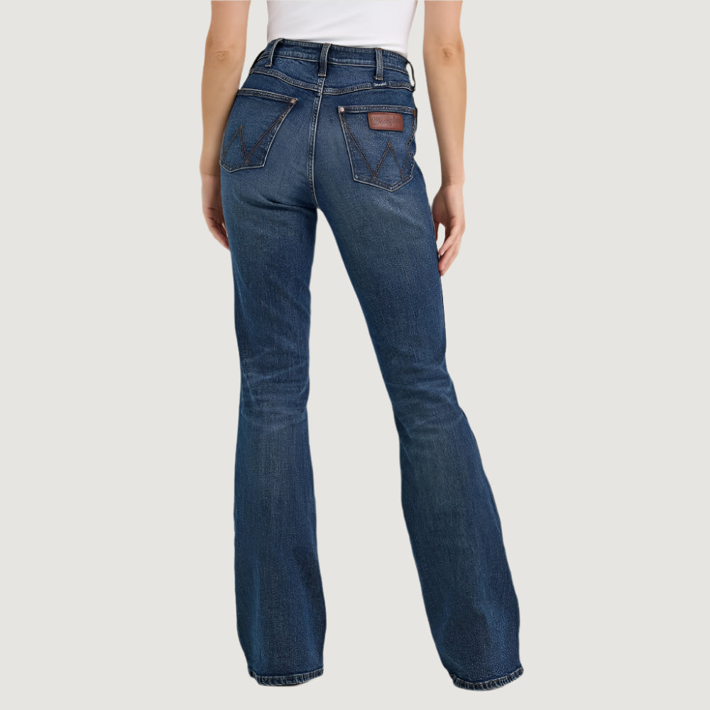 Wrangler Womens Retro Bailey Flare Jeans