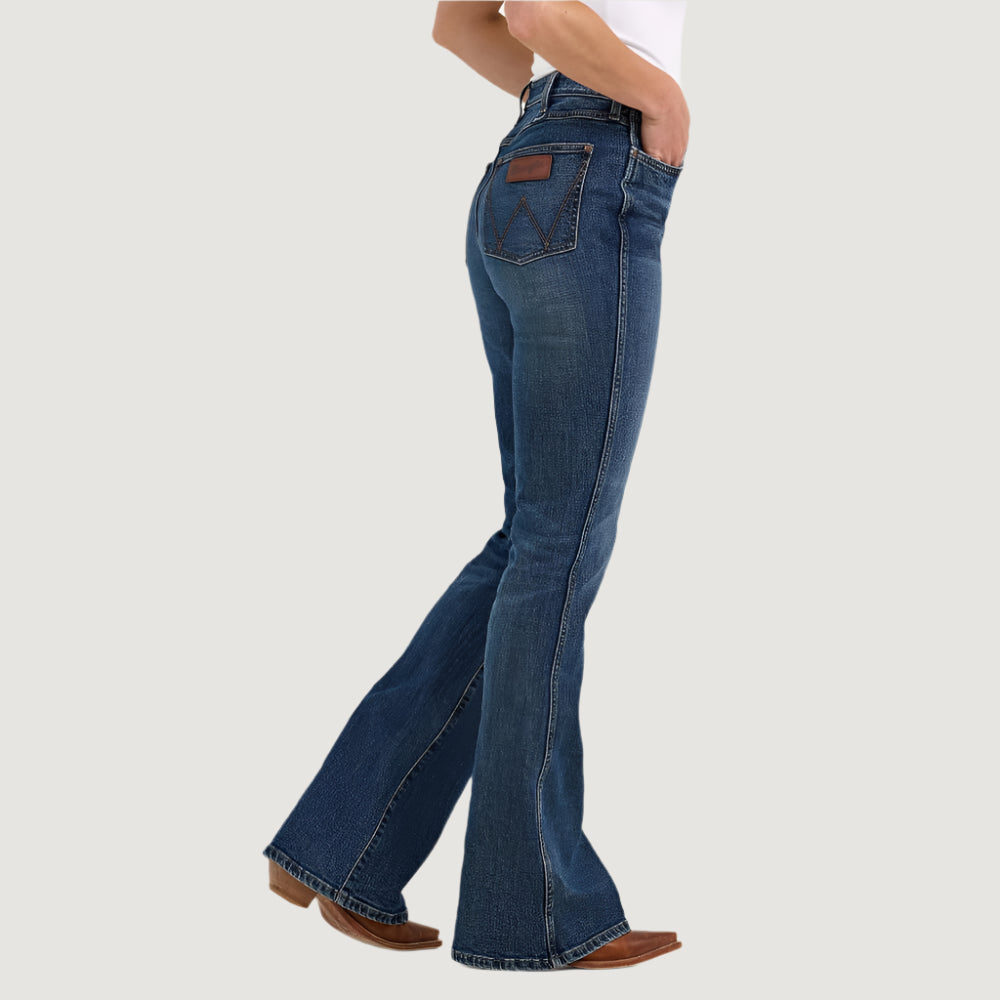 Wrangler Womens Retro Bailey Flare Jeans