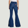 Wrangler Womens Retro Bailey Pieced Trumpet Flare Jeans