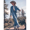 Wrangler Womens Retro Bailey Wide Leg Cuffed Jeans Milena - 112382266