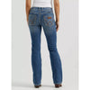 Wrangler Womens Retro Mae Bootcut Jeans Deadwood Blue - Medium - 09MWZDW