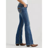 Wrangler Womens Retro Mae Bootcut Jeans Deadwood Blue - Medium - 09MWZDW