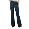 Wrangler Womens Retro Flare Leg Jeans