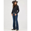 Wrangler Womens Retro Mae Trouser Jeans Samantha Blue - Dark - 1009MWWNS