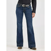 Wrangler Womens Retro Mae Trouser Jeans Samantha Blue - Dark - 1009MWWNS