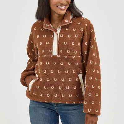 Wrangler Womens Retro Half-Snap Pullover