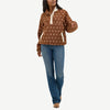 Wrangler Womens Retro Half-Snap Pullover