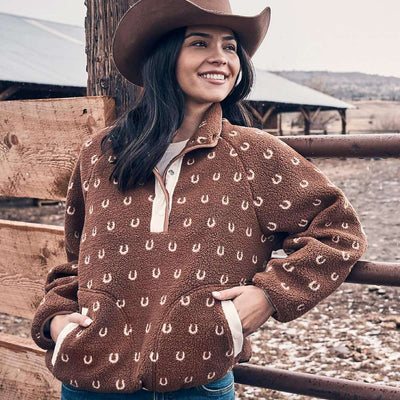 Wrangler Womens Retro Half-Snap Pullover