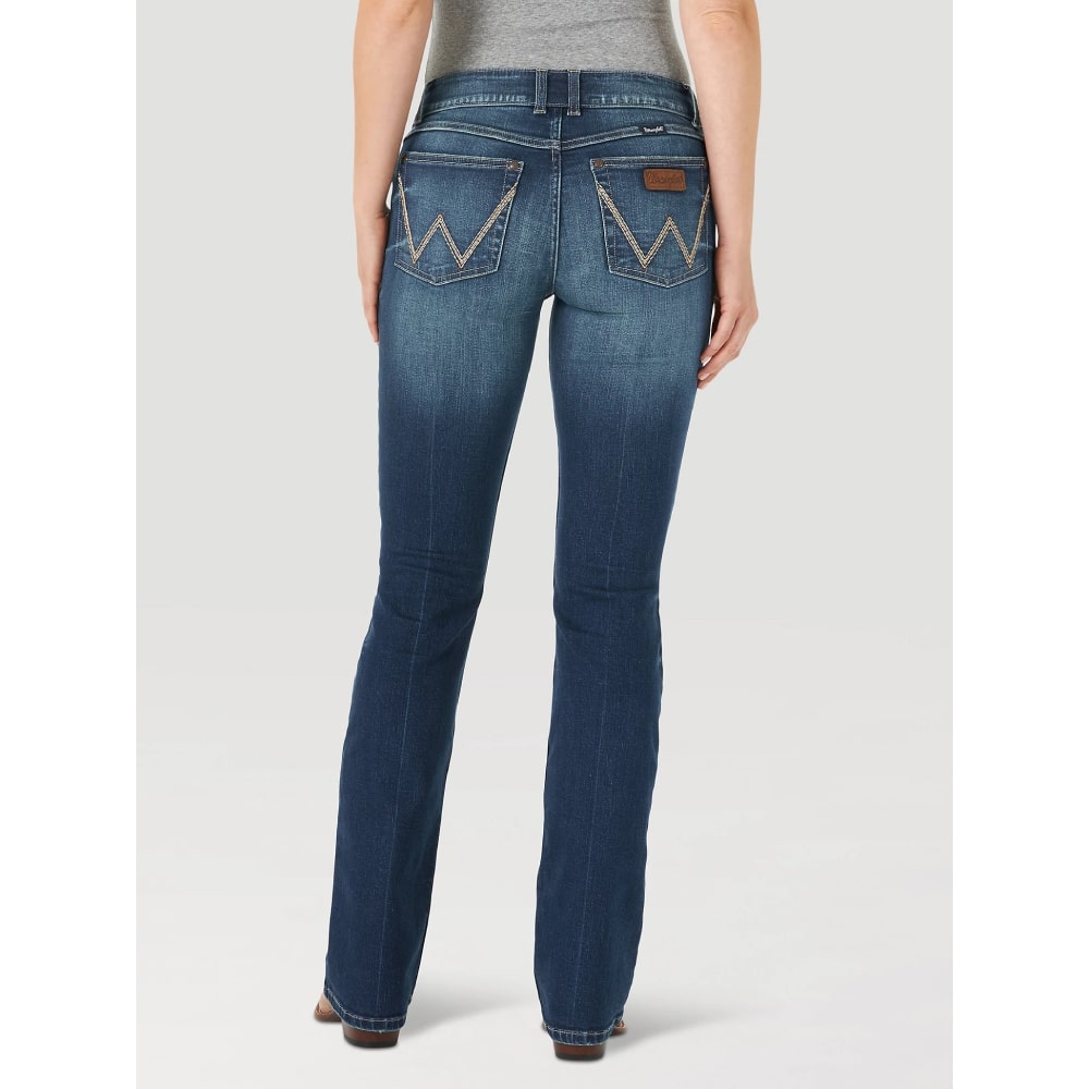Wrangler Womens Retro Mae Bootcut Jeans