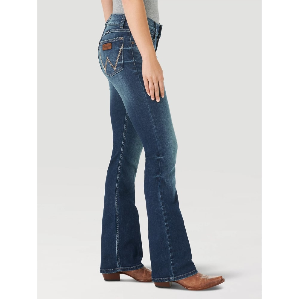 Wrangler Womens Retro Mae Bootcut Jeans