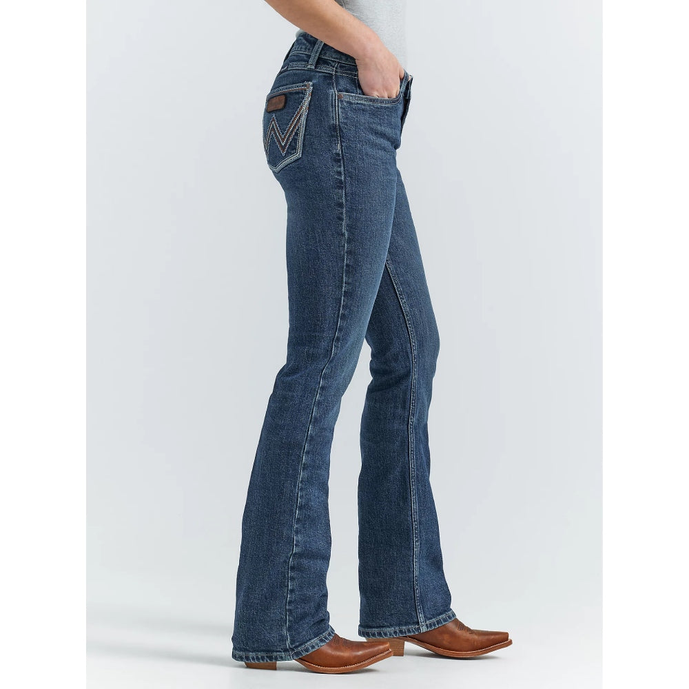 Wrangler Womens Retro Mae Bootcut Jeans