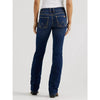 Wrangler Womens Retro Mae Mid Rise Bootcut Jeans HT Wash - 09MWZHT