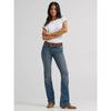 Wrangler Womens Retro Mae Mid Rise Bootcut Jeans KM Wash - 09MWZKM