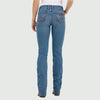Wrangler Womens Retro Mae Mid Rise Bootcut Jeans