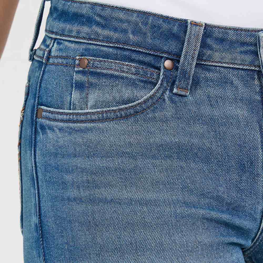 Wrangler Womens Retro Mae Mid Rise Bootcut Jeans