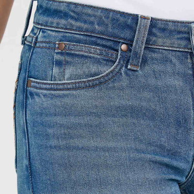 Wrangler Womens Retro Mae Mid Rise Bootcut Jeans