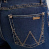 Wrangler Womens Retro Mae Mid Rise Bootcut Jeans HT Wash - 09MWZHT