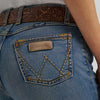 Wrangler Womens Retro Mae Mid Rise Bootcut Jeans KM Wash - 09MWZKM