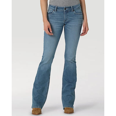 Wrangler Womens Retro Mae Pisley Bootcut Jeans