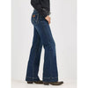 Wrangler Womens Retro Mae Trouser Jeans Samantha Blue - Dark - 1009MWWNS
