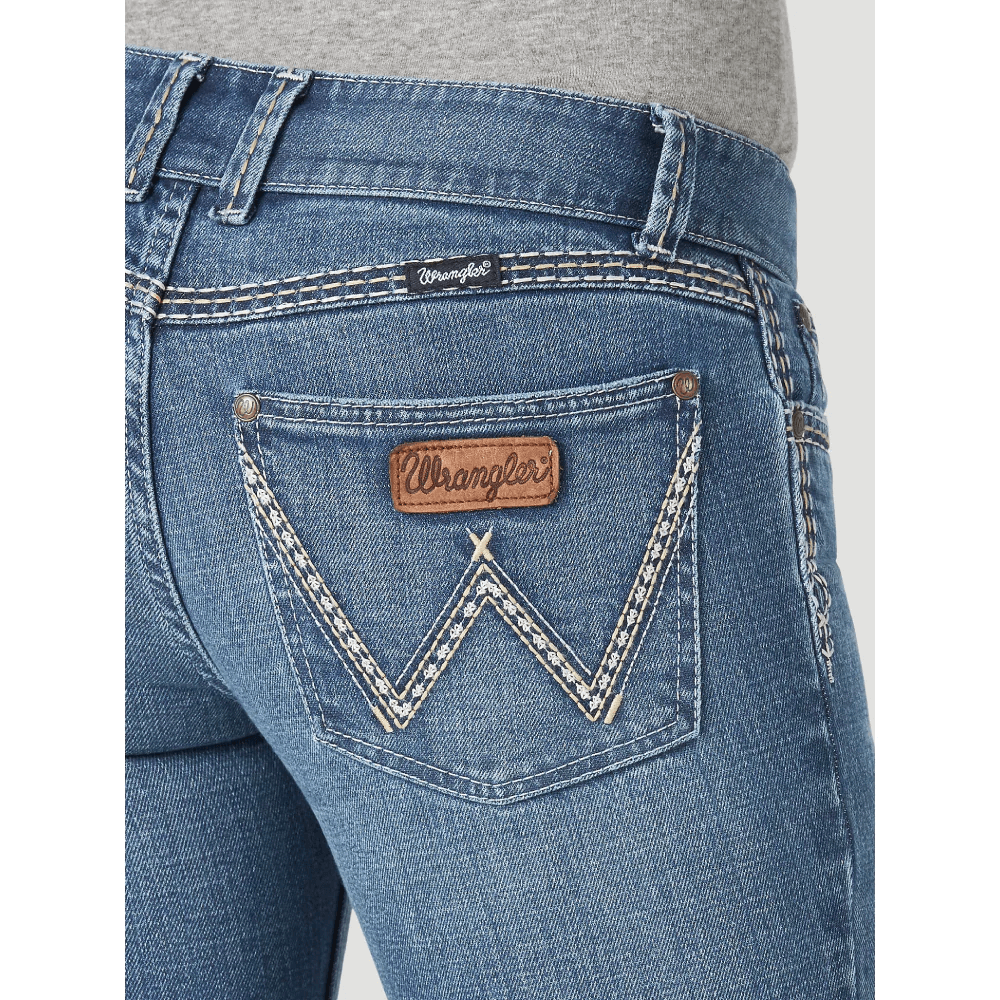 Wrangler Womens Retro Sadie Low Rise Bootcut Jeans - 1007MWZRT