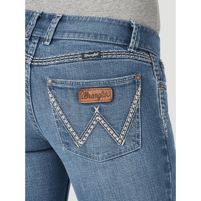 Wrangler Womens Retro Sadie Low Rise Bootcut Jeans - 1007MWZRT