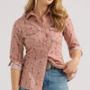 Wrangler Womens Retro Stripe Western Shirt