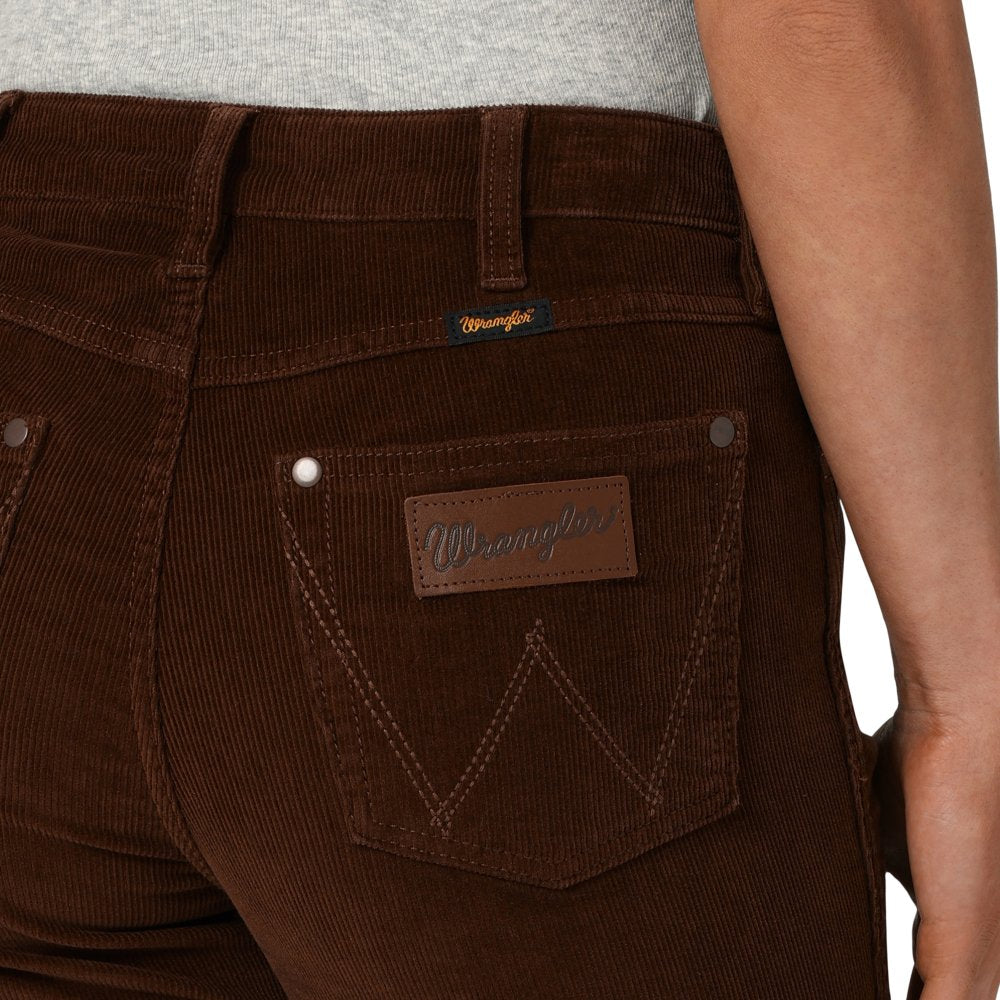 Wrangler Womens Brown Retro Trouser Jeans