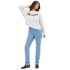 Wrangler Womens Retro Vintage Crew Sweater - 112371924
