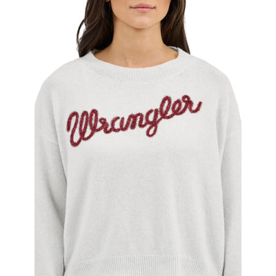 Wrangler Womens Retro Vintage Crew Sweater - 112371924